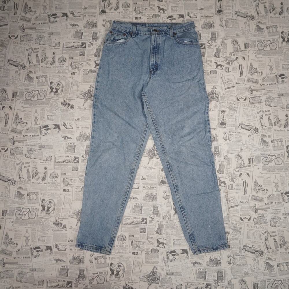 12 - Vintage Y2K Levi's Pants made usa relax fit tapered leg